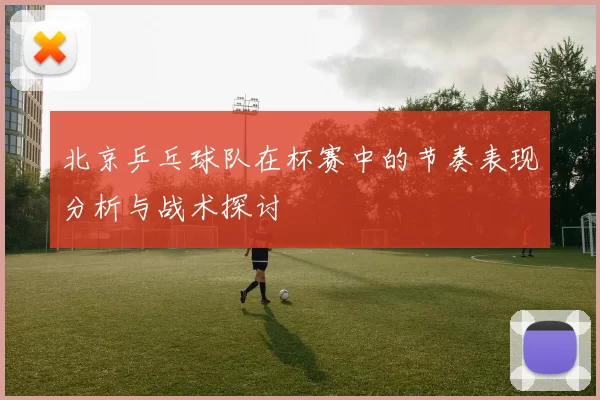 北京乒乓球队在杯赛中的节奏表现分析与战术探讨
