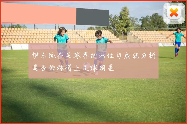 伊东纯在足球界的地位与成就分析是否能称得上足球明星
