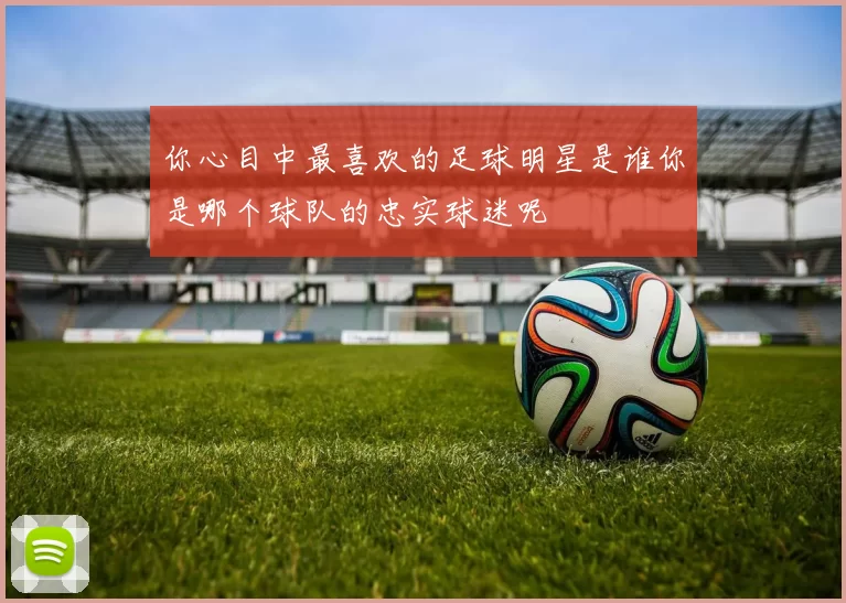 你心目中最喜欢的足球明星是谁你是哪个球队的忠实球迷呢