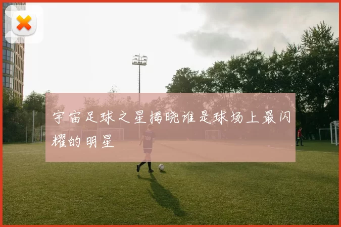 宇宙足球之星揭晓谁是球场上最闪耀的明星
